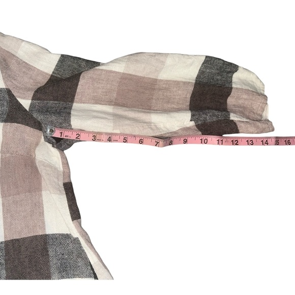 Soft Surroundings Black and White Plaid Tunic - Picture 6 of 8